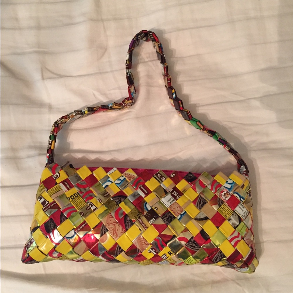 Brand New Purse Made From Recycled Materials